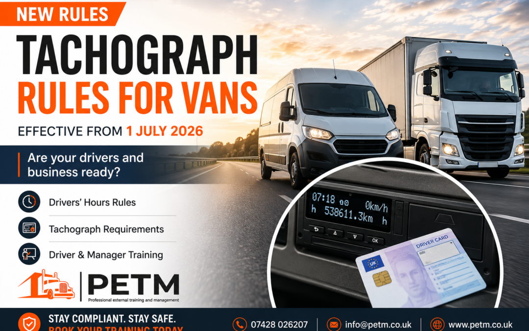 tachograph rules for vans 2026
